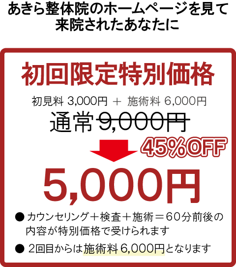 初回特典5000円